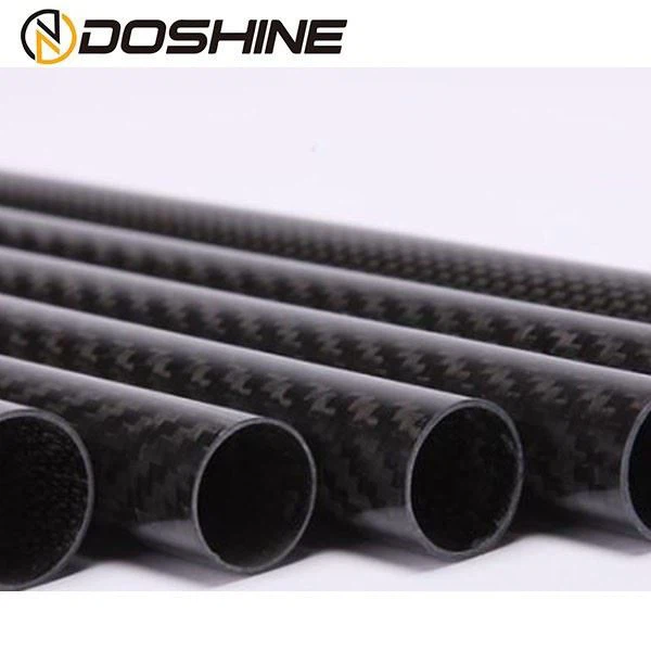 Electroplated Cloth Carbon Fiber Tube Gold Electroplated Cloth Carbon Fiber Tube Gold